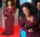 Plus Size Mother Of The Bride Dress Burgundy Lace Long Sleeves V Neck Red Carpet