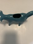 Pioneer Woman  Teal Turquoise Blue Cow Creamer Pitcher 