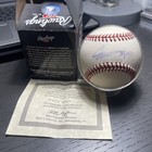 Willie Mays Giants Autographed Official Mlb League Baseball -coa Rawlings Box