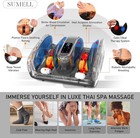 Sumell Foot Massager With Heat   Ice Therapy-fsa Hsa Eligible-shiatsu Foot Massa