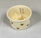 Cute Teddy Bear Ceramic Baby Food Bowl W Silicone Lid 200ml Bpa Free