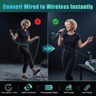Wireless Xlr Transmitter Receiver System For Dynamic Microphone 200ft