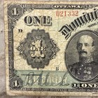 1911 Dominion Of Canada Dc-18b  1 Sn 021332 Circulated Fine fine 