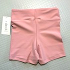 Mariia Crown Dancewear High Waist Dance Shorts Bottoms Pink Rose Dancewear Cl