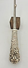 Rare Vintage Judaica Sterling Silver Shabbat Candle Lighter