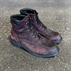Vintage Red Wing 202 Heritage Work 6  Moc Toe Supersole Boots Size Mens 10 5 C 