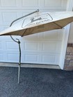Vintage John Deere Canvas Tractor Umbrella With Bracket boom 2 Logos