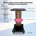 Mobile Beauty Salon Trolley Cart Aluminum Stand For Beauty Machine Equipment