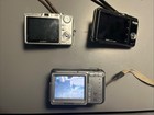 Lot Of 3 Cameras Sony Cyber Shot  Kodak Easy Share M341  Fuji Film Fine Pix 