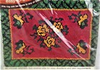 Caron Oriental Flowers Latch Hook 3011 Rug Pattern Arts   Crafts Hobby Sealed