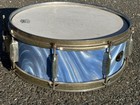 Ideal Vintage 1960s Mij 14    Blue Swirl Snare Drum
