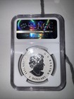 2015 Canada  5 Silver Maple Leaf Reverse Proof - Incuse Enameled Ngc Pf 70 Rare 