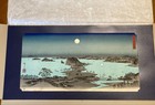 Utagawa Hiroshige Ukiyo-e Woodblock Print  takeyo Kanazawa Night Views  Edo