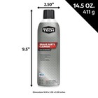  4 Pack  Super Tech Non-chlorinated Brake Parts Cleaner  14 5 Oz