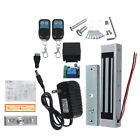 Door Access Control System Electric Magnetic Lock W  2 Wireless Remote Controls
