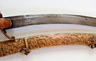 Napoleonic European Mamaluke Damascus Blade Small Side Sword Ca 1800