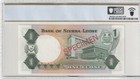 Sierra Leone 1979 1 Leone Specimen Pcgs Banknote Certified Unc 68 Ppq Pick Cs2