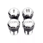 6pcs Arcade Led Push Buttons Chrome Plated 12v Illuminated Lit Mame Jamma