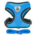 Small Dog Harness   Leash Set Adjustable Polyester Puppy Cat Vest 
