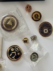 Masonic Books   Medals Lot Richardson Monitor Look To The East Coins Pins