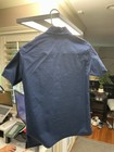 Boys Large Official Bsa Boy Scout Cub Scout Short Sleeve Shirt   Blue    -0576