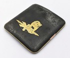 Japanese  ogurusu  Komai Style British Bulldog Cigarette Case C1900 s