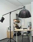 Aluminum Light Stand  9 2ft 2 8m Adjustable Photography Stand With Boom Arm s   