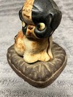 Antique Cast Iron Bank Possibly Hubley  puppo  Puppy Dog   Bumble Bee Still 1914