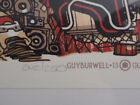 Soundgarden 2013 Portland 16 X 24 Concert Poster Guy Burwell Signed  42 250 