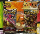 Pokemon Tcg Back To School Erasure Set Of 2 Eevee   Pikachu Evolving Skies Hot  
