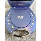 Sylvania Sdvd7046 Portable Dvd Player Blue Round Design Not Tested No Power Cord