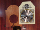 Tempus Fugit Parliament Clock Movement Dial Hands  Repair Or Parts Not Working 
