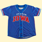 Official League   Fall Out Boy X Iowa Cubs   Heaven Iowa Jersey - S