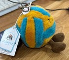 Jellycat Amuseables Volleyball Plush Bag Charm Keychain Sports Toy - Nwt 2025