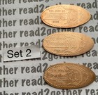 Disneyland Resort Pressed Penny Set 60th Anniversary Dlr Winnie The Pooh Set 2