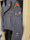 U s  Air Force Ike Jacket Blue-84 Wool 38l Korean War Era 1950 