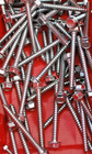 Lot  100 Hex Lag Screws 5 16 x3  Ls516x3 Washer 1 2  Head Dish   All Purpose