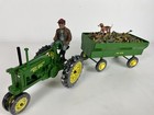 1 16 John Deere Model B Tractor And Wagon  Fox Fire Farms Late Harvest
