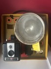 Kodak Brownie Hawkeye Camera Flash Model Outfit In Original Box Vintage Untested