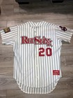 Columbus Redstixx  20 Mlb Baseball Minor League Game Worn Rawlings Jersey 44