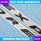 3d Matte Black Front Hood Letters For Explorer Sport Emblems 2011-2024 Modified