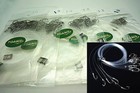 Fishing Snells Pre Tied Fishing Hooks Pack Of 152pcs Assorted Sizes