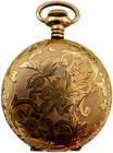 Antique 0s Philadelphia Floral Hunter Pocket Watch Case 20 Year Gf Usa