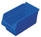 Akro-mils 30090blue Shelf Bin blue plastic 6 In 4kex1