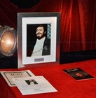 Luciano Pavarotti Signed Rare Original Autograph Frame Plaque  Coa Uacc Program 