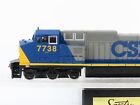 Ho Scale Bachmann Spectrum 86013 Csx Dash 8-40cw Wide Cab Diesel  7738