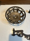 Vintage Iron Victorian Wall Mount Oil Lamp Candle Bracket Sconce Gothic