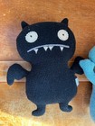Lot Of Small Black Plush Ice Bat   Blue Babo Ugly Doll Stuffed Character Plushie