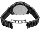 Akribos Xxiv Quartz 30m Black Dial Day date 24-hour Crystal Bezel 45mm