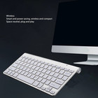 Wireless Keyboard   Mouse Combo Slim Silent Portable Led Usb Power Kit